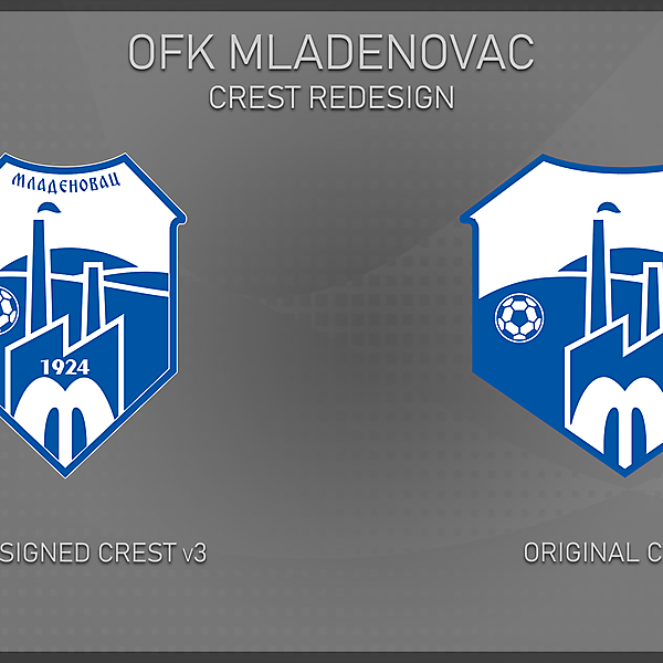 OFK Mladenovac - redesign v3