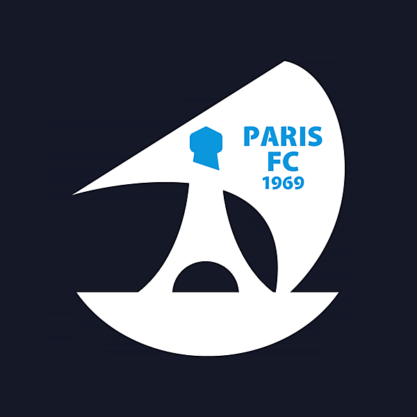 Paris FC alternative logo.