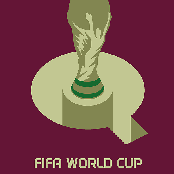 Qatar 2022 World Cup logo concept