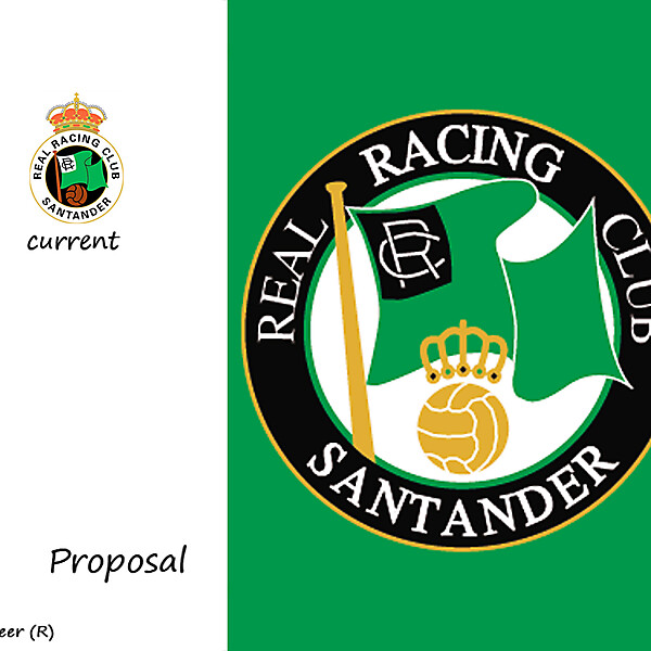 RACING SANTANDER BADGE PROPOSAL