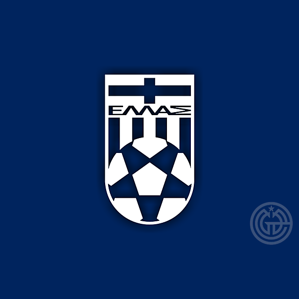Redesign logo GREECE NATIONAL FOOTBALL TEAM