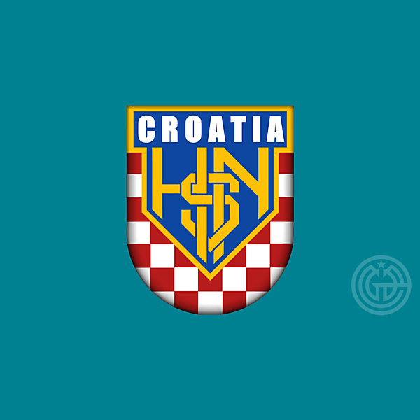 Redesign logo HNVATSKI NOGOMETNI SAVES ( HNS ) /  Croatia National Football Team