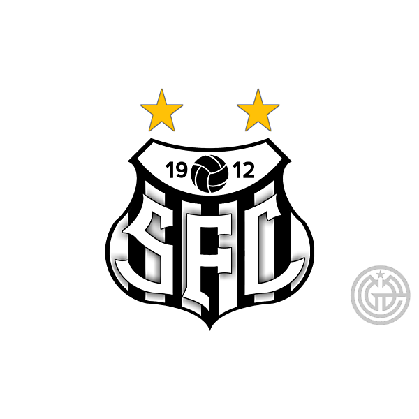 SANTOS FUTEBOL CLUBE crest redesign concept