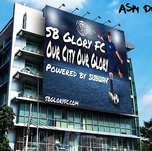 SB Glory FC Billboard