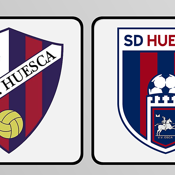 SD Huesca Crest Redesign