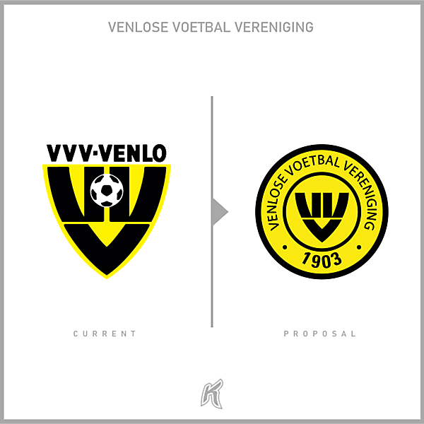 VVV-Venlo Logo Redesign