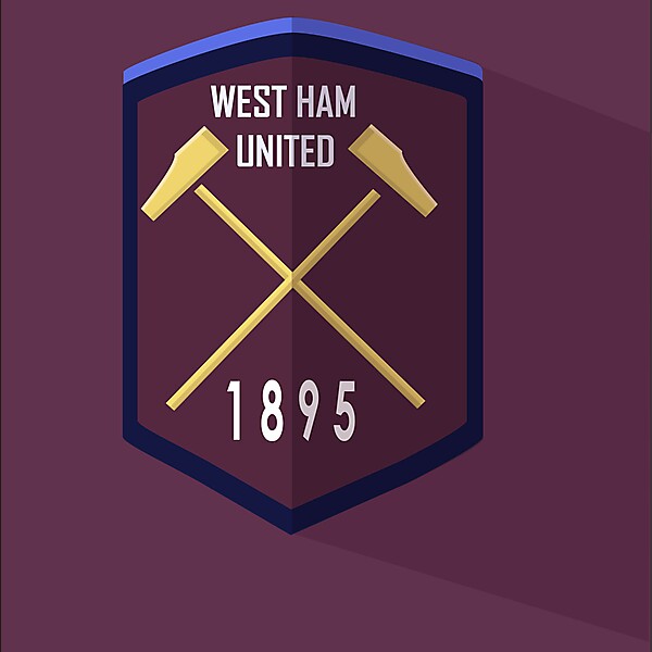 West Ham United redesign logo
