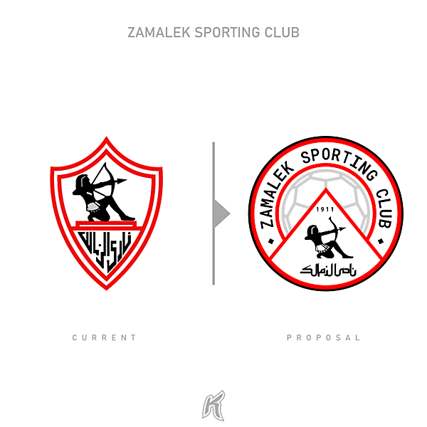 Zamalek SC Logo Redesign