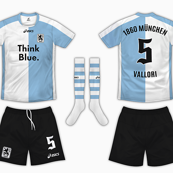 1860 Munich Home Kit - Asics