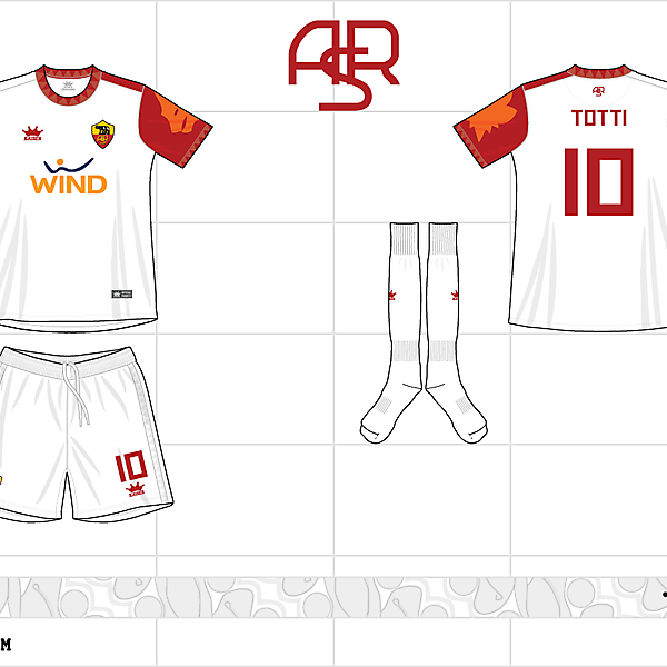 2012-13 as roma away kit