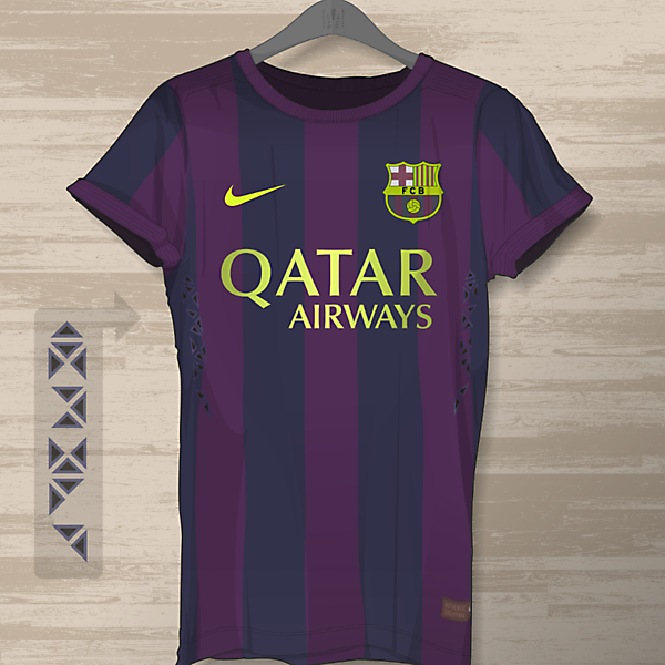 2016 Nike Barcelona Home Shirt