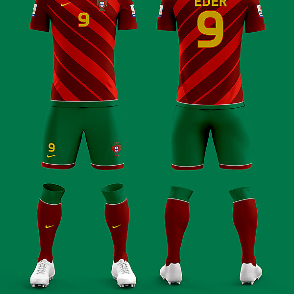 2017 Confed Cup Portugal Home Kit
