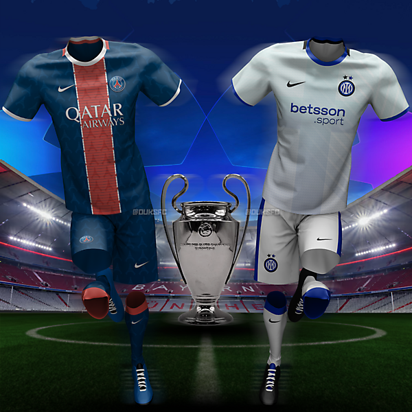 2025 Champions League Final (PSG vs Inter)- Concept Kits