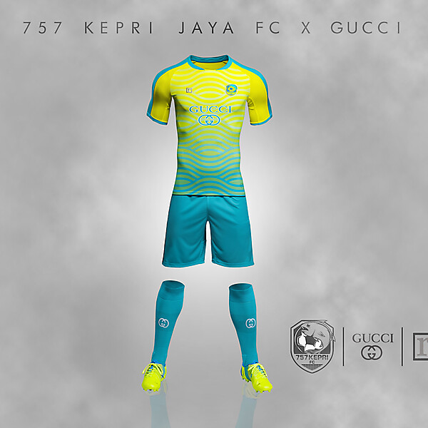 757 KEPRI JAYA FC x GUCCI | 2017 Home Kit