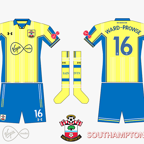 	Southampton FC Away Kit 2019/2020 Retro V.2