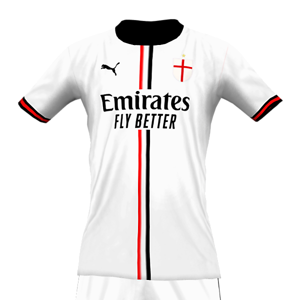 AC MILAN 21-22 FANTASY AWAY KIT (FRONT)