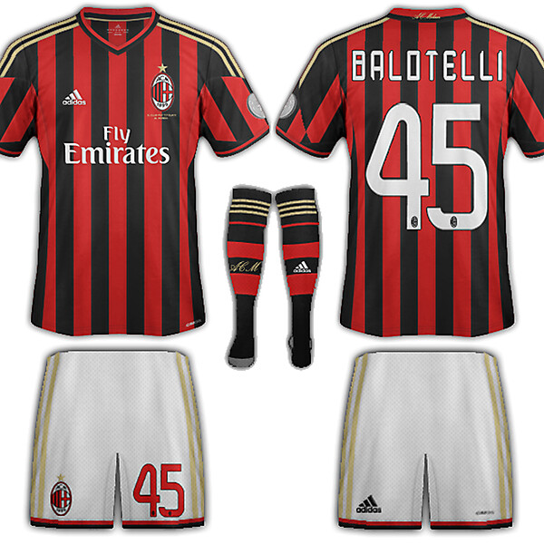 AC Milan Fantasy home 2013-14