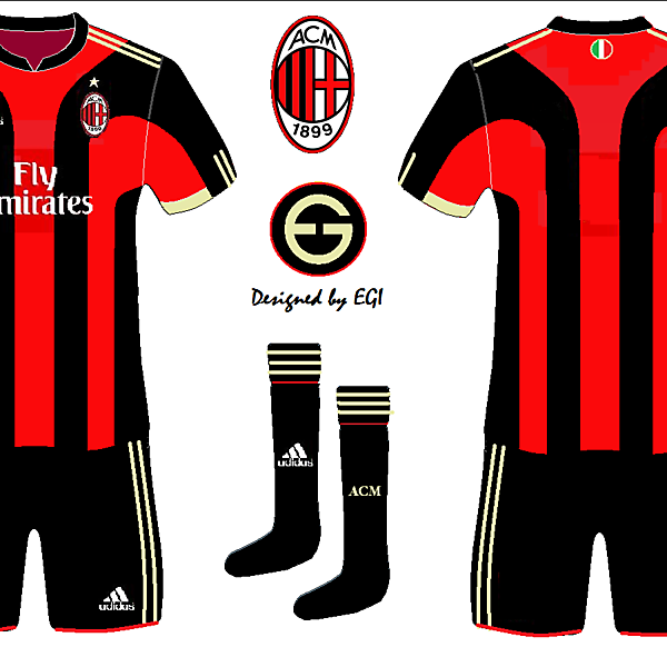 AC Milan Home Kit