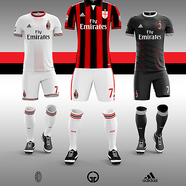 AC Milan kit concept 17-18