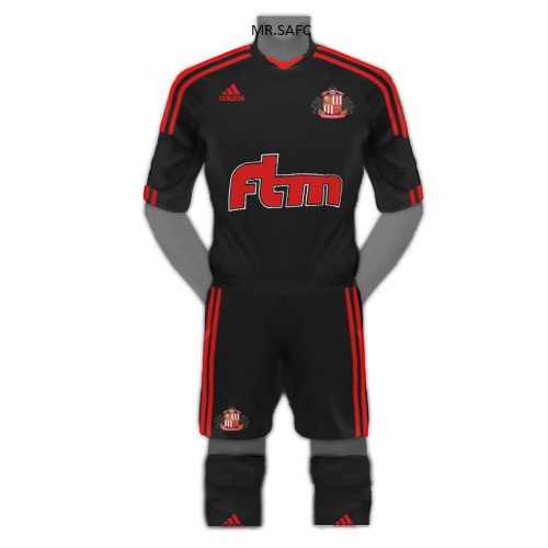 Adidas Sunderland Away kit 2011/2012