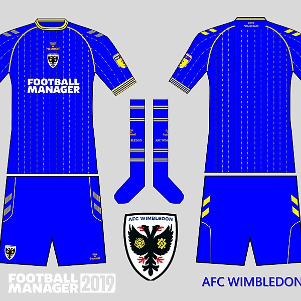 AFC Wimbledon  Home kit 2022/23