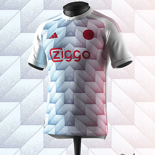 Ajax x Adidas Away Concept kit by jaccovansanten.nl