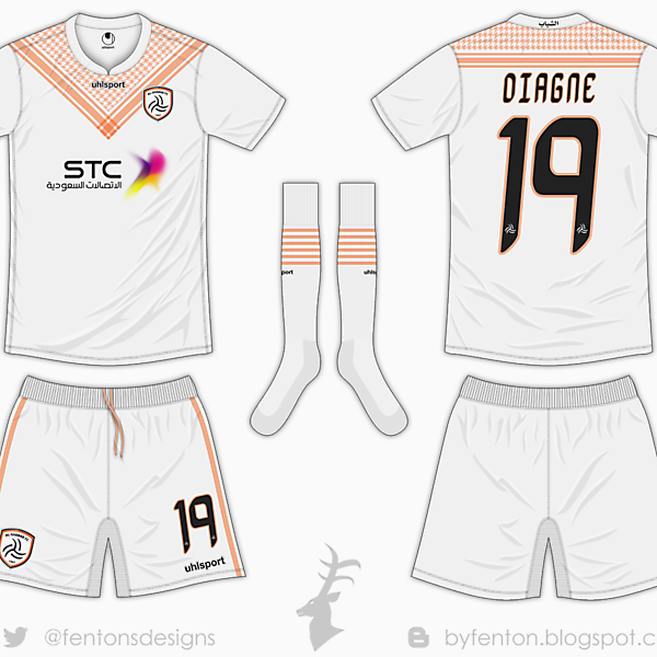 Al Shabab Riyadh Home Kit - Uhlsport [Azure League Matchday 3]