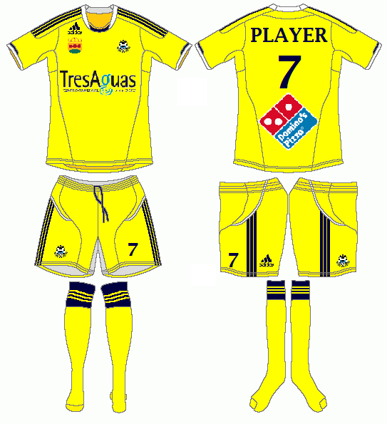 AD Alcorcon Adidas Home Kit