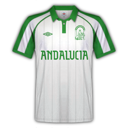 Andalusian national team fantasy kit home 90's