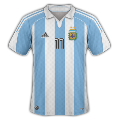 Argentina 2010/11 Home Shirt