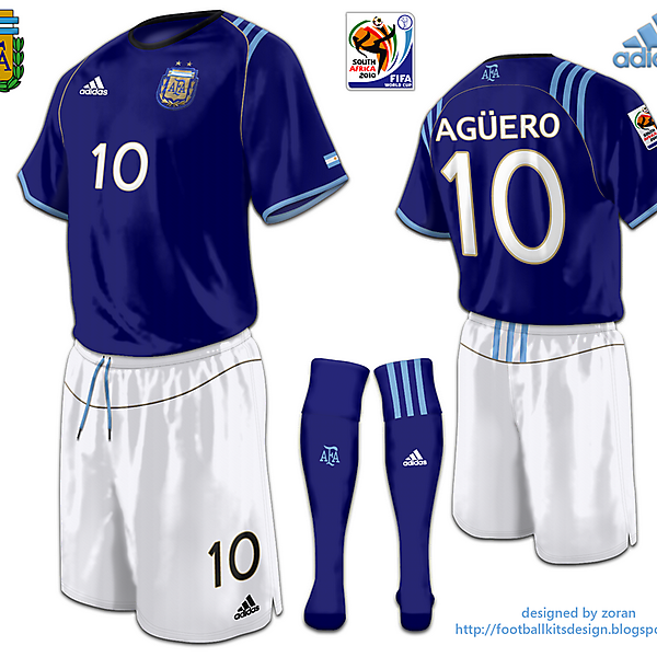 Argentina World Cup 2010 fantasy away