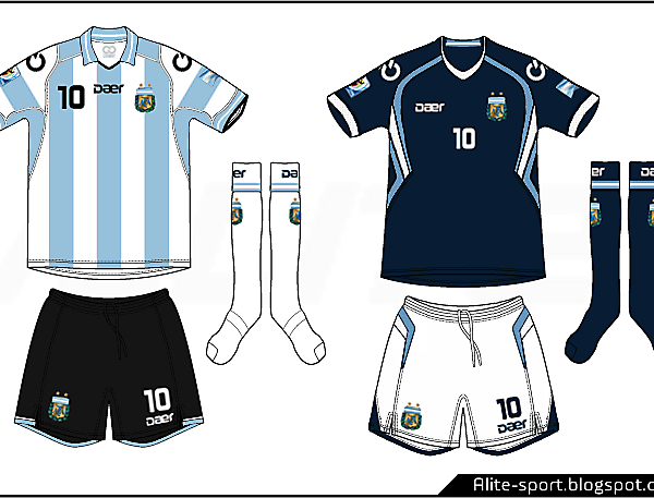Argentina Daer Home & Away Kit