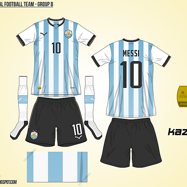 Argentina Home - Group B, 2015 Copa América