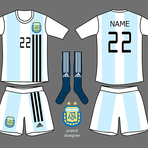 Argentina Kits Home 2017