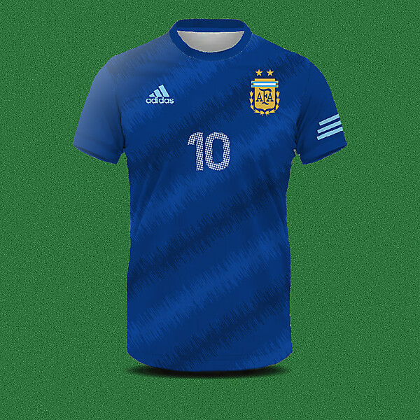 Argentina second shirt concept