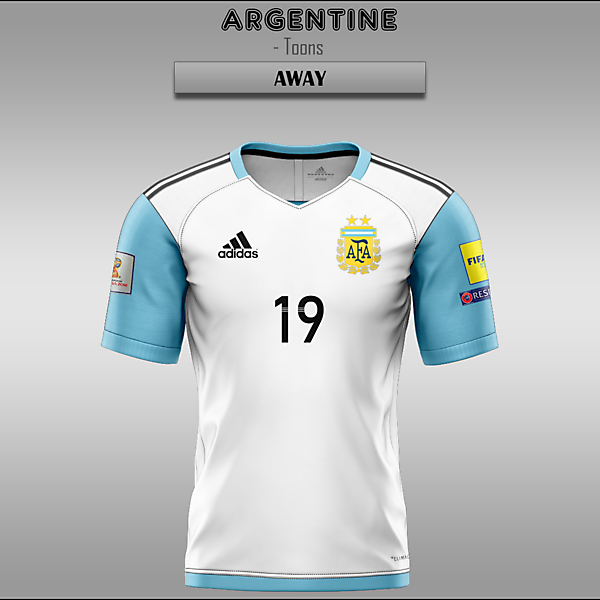 Argentine -- Home/Away/Third