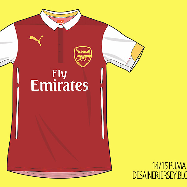 Arsenal 14/15 Puma Home Shirt