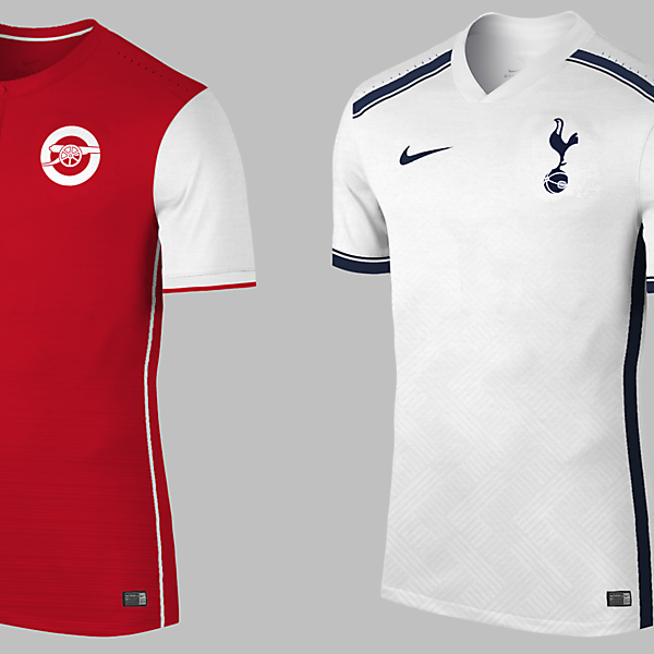 Arsenal , Tottenham / With Nike 