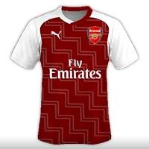 Arsenal FC 2014-15 Puma Home Kit Design