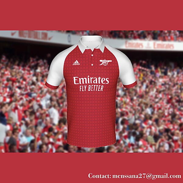 Arsenal FC hypothetical match jersey