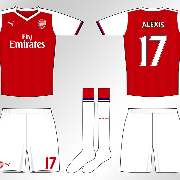 Arsenal home kit