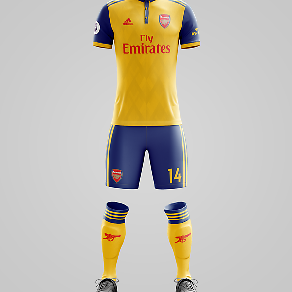 Arsenal x Adidas - Away Kit