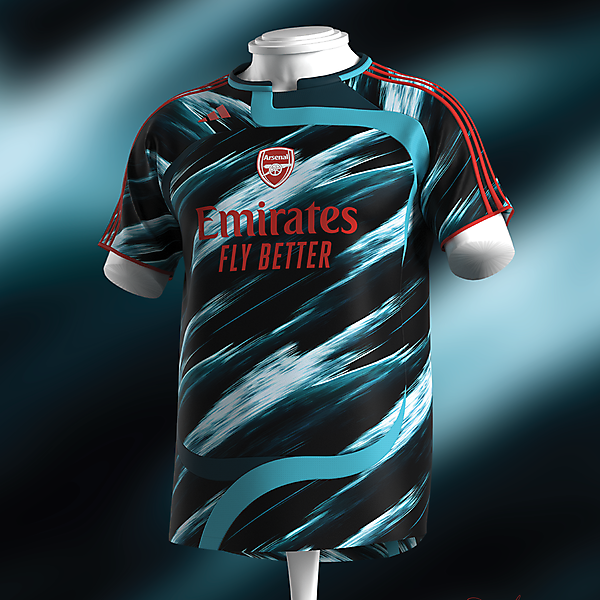 Arsenal x Adidas Teamgeist Concept kit by jaccovansanten.nl