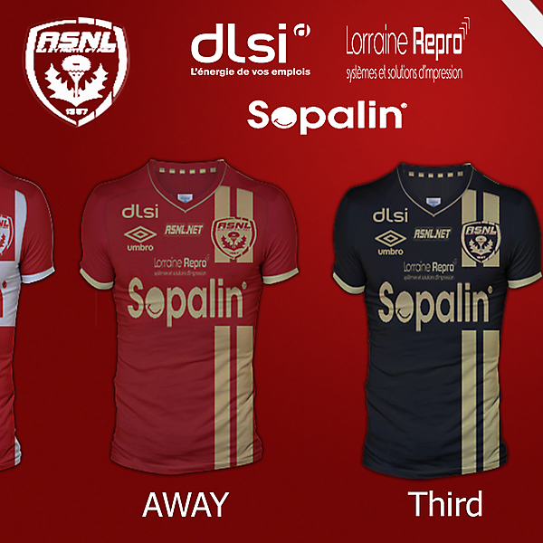 As Nancy Lorraine Umbro Shirts 2016/2017