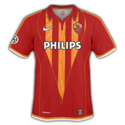 AS Roma Home Shirt 2010/11