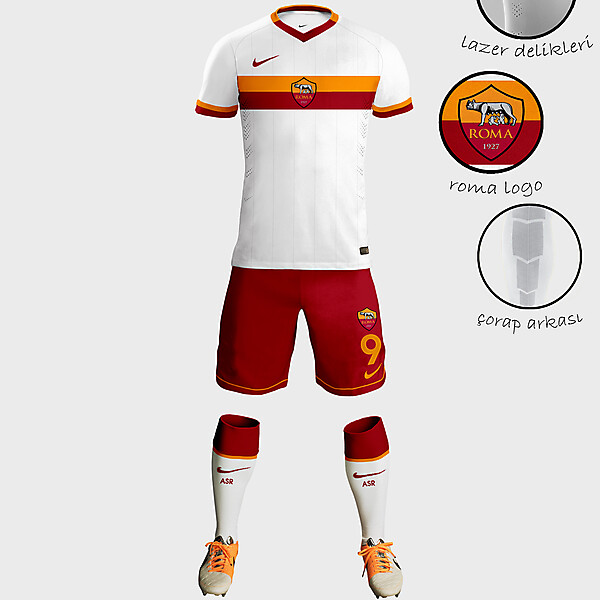 AS Roma Away Kit Design