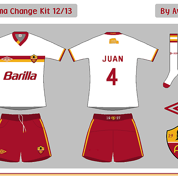 AS Roma First & Change Kits
