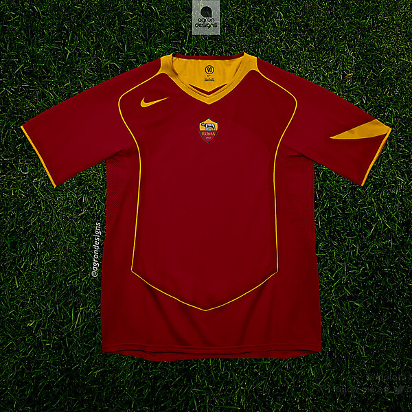 AS ROMA HOME KIT 2017-18 (T90 TEMPLATE)