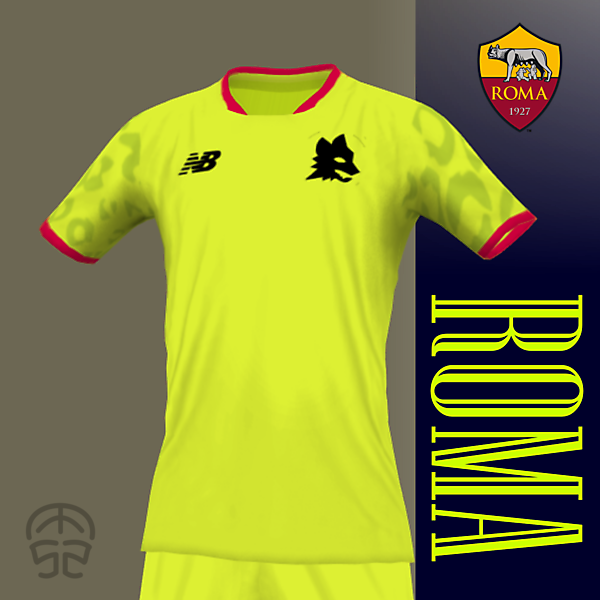 AS ROMA x NEW BALANCE (Third Kit)