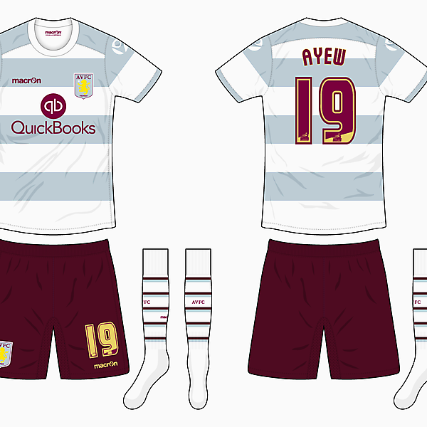 Aston Villa 16/17 Away Kit